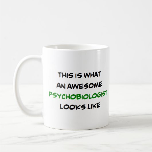 Psychobiologin, phantastisch kaffeetasse (Links)