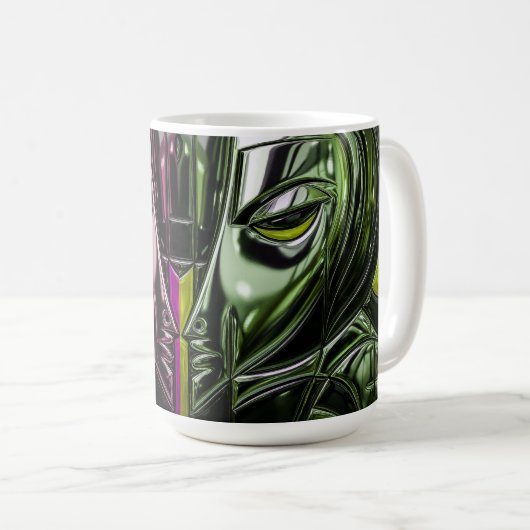 Psychochromic Faces  Kaffeetasse (VorderseiteRechts)