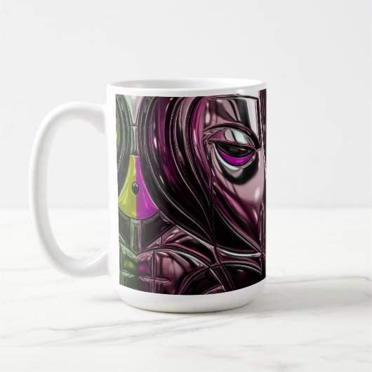 Psychochromic Faces  Kaffeetasse (Links)