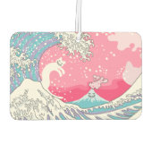 Psychodelic Bubblegum Kunagawa Surfer Cat Autolufterfrischer (Rückseite)