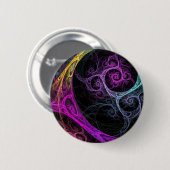 psychodelisch button (Vorne & Hinten)