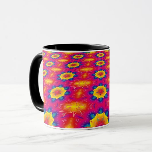 Psychodelische Tasse (Vorderseite Links)