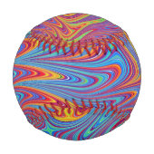 psychodelische Texturen Baseball (Rückseite)