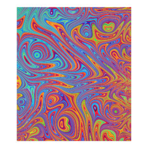 psychodelische Texturen Fotodruck