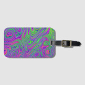 psychodelische Texturen Gepäckanhänger (Vorderseite (Horizontal))