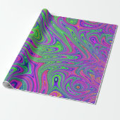 psychodelische Texturen Geschenkpapier (Ungerollt)