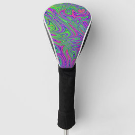 psychodelische Texturen Golf Headcover