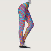 psychodelische Texturen Leggings (Rechts)