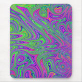 psychodelische Texturen Mousepad (Vorne)