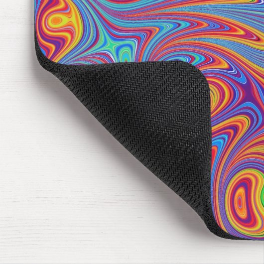 psychodelische Texturen Mousepad (Ecke)
