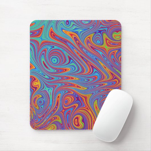 psychodelische Texturen Mousepad (Mit Mouse)
