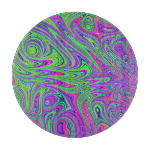 psychodelische Texturen Schneidebrett