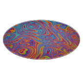 psychodelische Texturen Schneidebrett (Ecke)