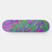 psychodelische Texturen Skateboard (Horizontal)