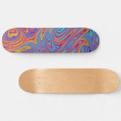 psychodelische Texturen Skateboard (Horizontal)