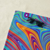 psychodelische Texturen Strandtuch (Beispiel)