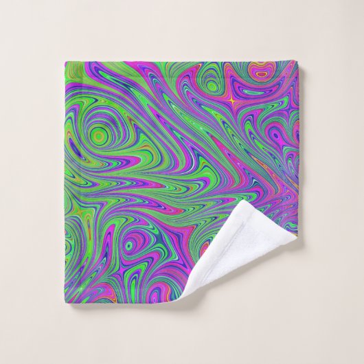 psychodelische Texturen Waschlappen (Waschlappen)