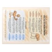 Psychoedukation Infoblatt Prokrastination Notizblock (Vorderseite)