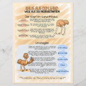 Psychoedukation Infoblatt Prokrastination Save The Date (Vorderseite)