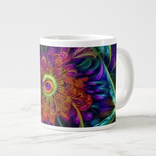 PsychoFlower 20oz Tasse (Vorderseite Rechts)