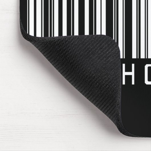 Psychologe-Bar-Code Mousepad (Ecke)