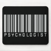 Psychologe-Bar-Code Mousepad (Vorne)