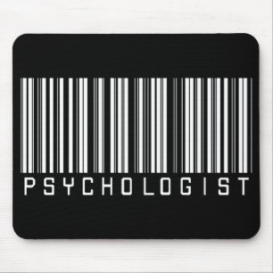 Psychologe-Bar-Code Mousepad