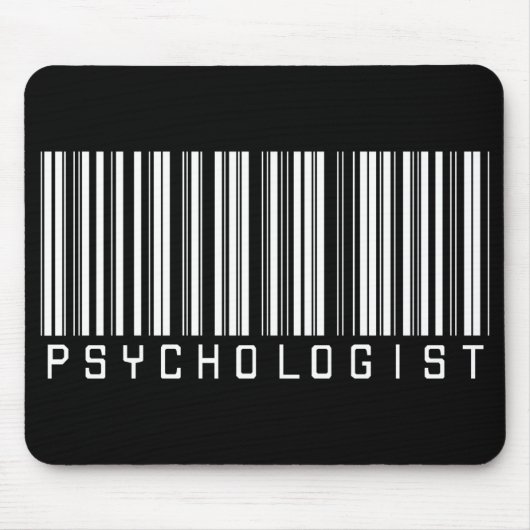 Psychologe-Bar-Code Mousepad (Vorne)