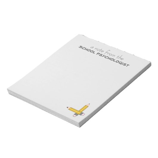 Psychologe Classic Note Pad Notizblock (Rotiert)
