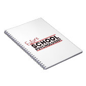 Psychologe der künftigen Schule Notizblock (Rechte Seite)