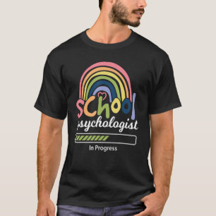 Psychologe der künftigen Schule - Psychologin der T-Shirt