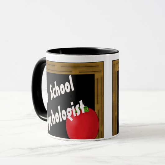 Psychologe der Schule#1 Tasse (Vorderseite Links)
