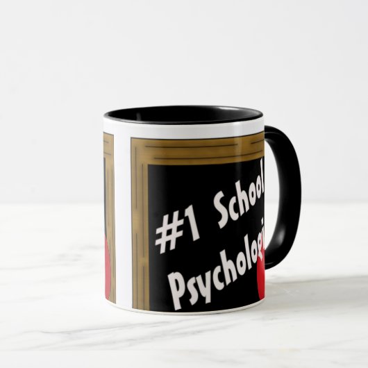 Psychologe der Schule#1 Tasse (VorderseiteRechts)