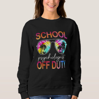 Psychologe der Schule des Ferienhauses Sweatshirt