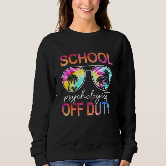 Psychologe der Schule des Ferienhauses Sweatshirt (Vorderseite)