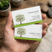 Psychologe - Eleganter Wunschbaum Visitenkarte