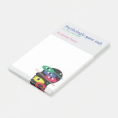Psychologe Haftnotizen  Post-it Klebezettel (angewinkelt)