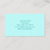 Psychologe, Hirnchirurg Visitenkarte (Rückseite)