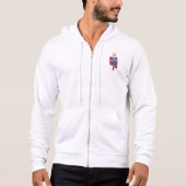 Psychologe im Anzug mit Notepad Sitzen Hoodie (Vorderseite)