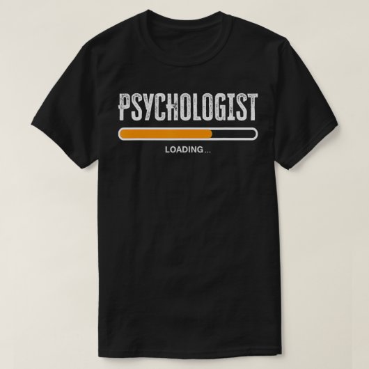 Psychologe in Progress Funny Psychology Student T-Shirt (Design vorne)
