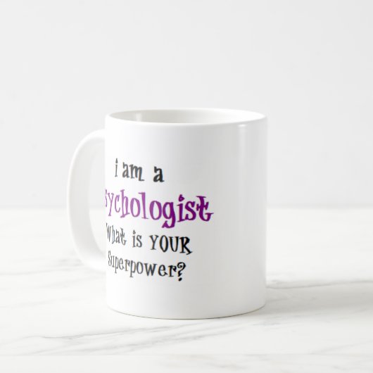 Psychologe Kaffeetasse (Vorderseite Links)