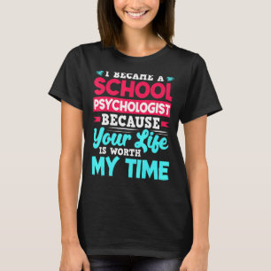 Psychologe Lehrerin Psychologie T-Shirt