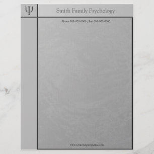 Psychologe Letterhead Briefbogen