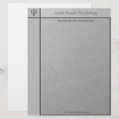 Psychologe Letterhead Briefbogen (Vorne/Hinten)