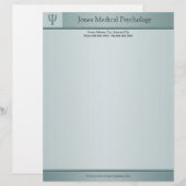 Psychologe Letterhead Briefbogen (Vorne/Hinten)