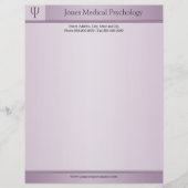 Psychologe Letterhead Briefbogen (Vorderseite)