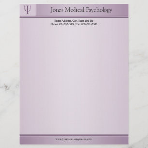 Psychologe Letterhead Briefbogen