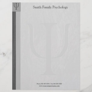 Psychologe Letterhead Briefbogen