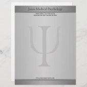 Psychologe Letterhead Briefbogen (Vorne/Hinten)