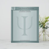 Psychologe Letterhead Briefbogen (Stehend Vorderseite)